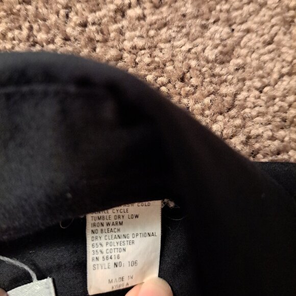 Vintage Silver Spur Western Wear Black Pearl Snap Button Up Shirt - Picture 6 of 10